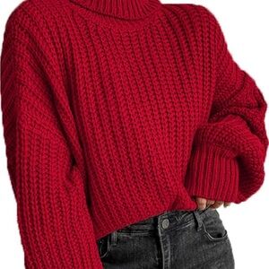 Red Women's Sweater